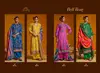 Bell Rose 801 A To D By Shiddat Viscose Organza Dress Material